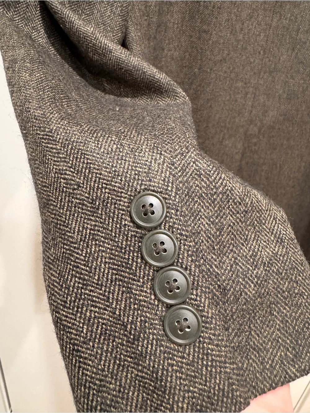 Club Room Macy’s Tweed Herringbone Blazer | Wool Alpaca Blend | Men’s 40 Long⁠